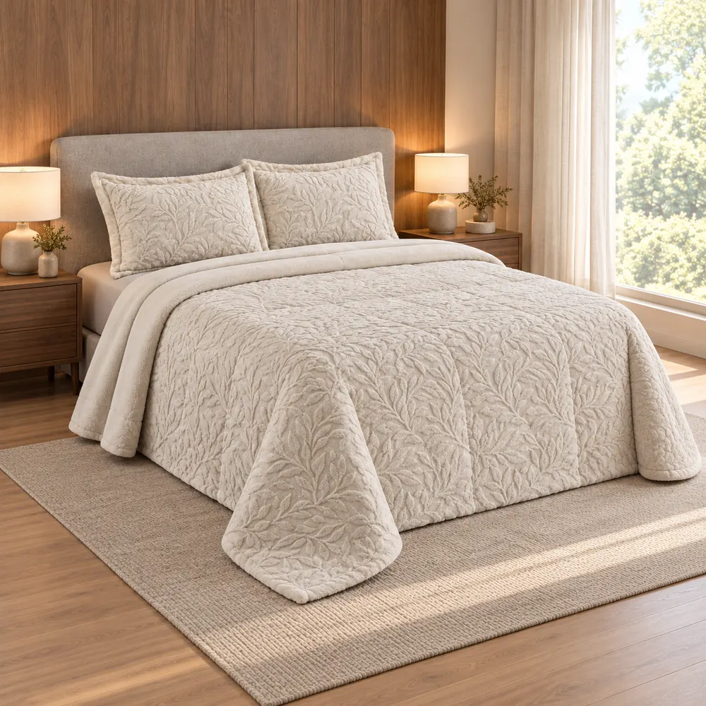 Edredón Conforter Sherpa Silva – Fun & Deco