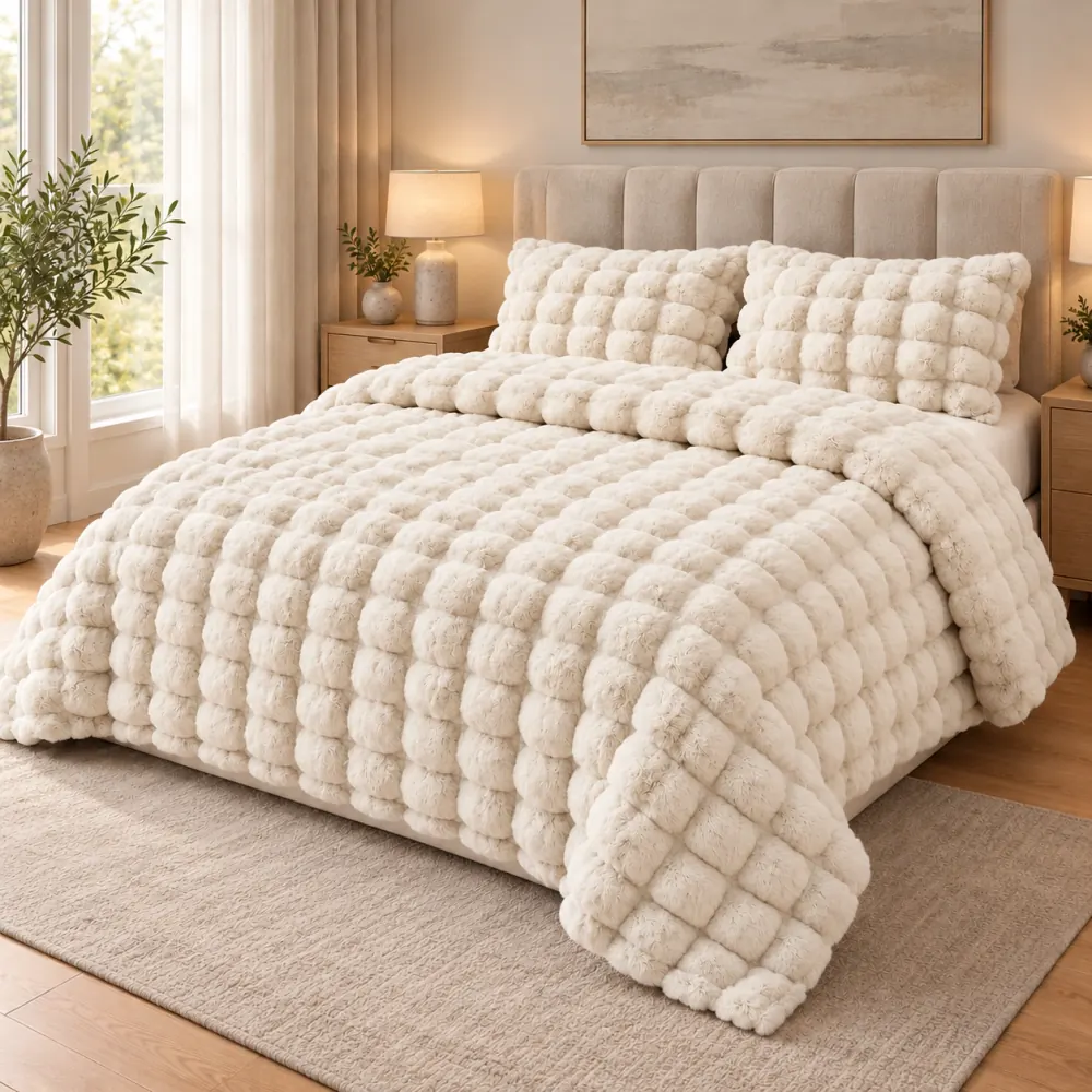 Edredón Sherpa Rabbit Burbujas – Atenas