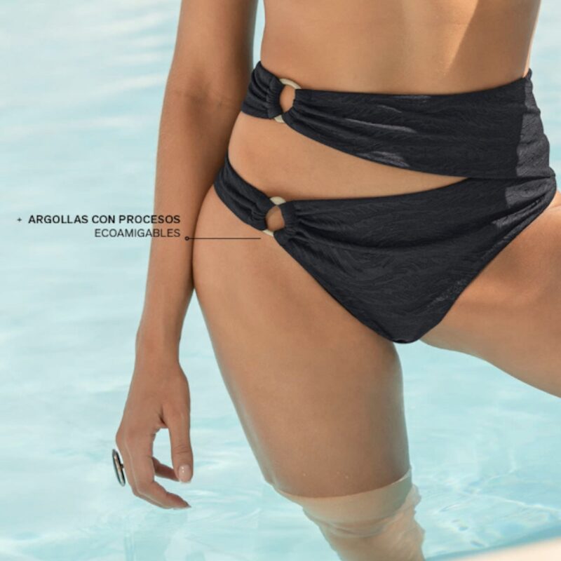 Bikini Bandeau Negro Leonisa