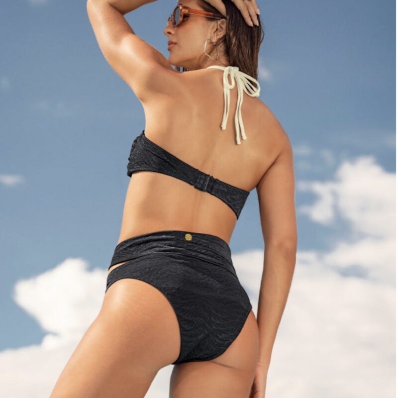 Bikini Bandeau Negro Leonisa