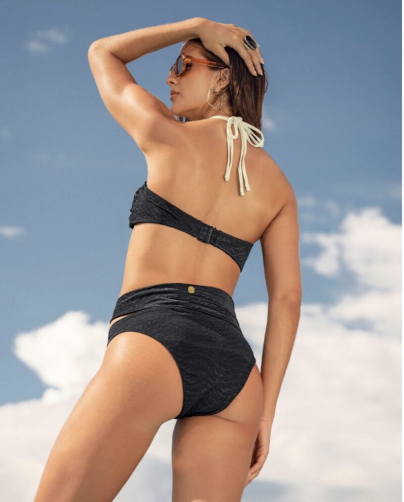 Bikini Bandeau Negro Leonisa