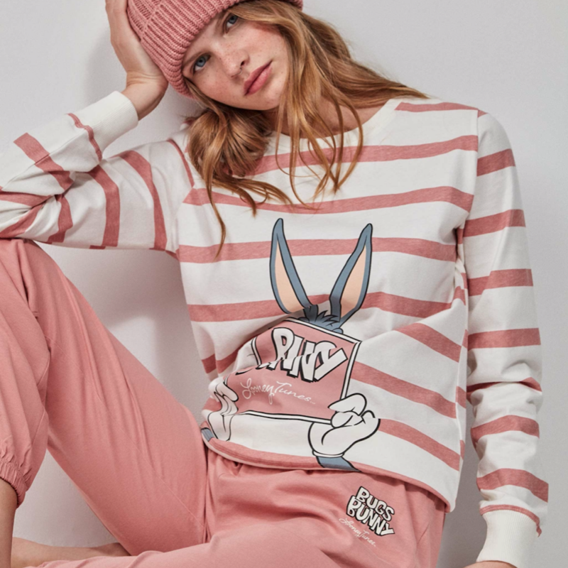 Pijama Bugs Bunny algodon Gisela