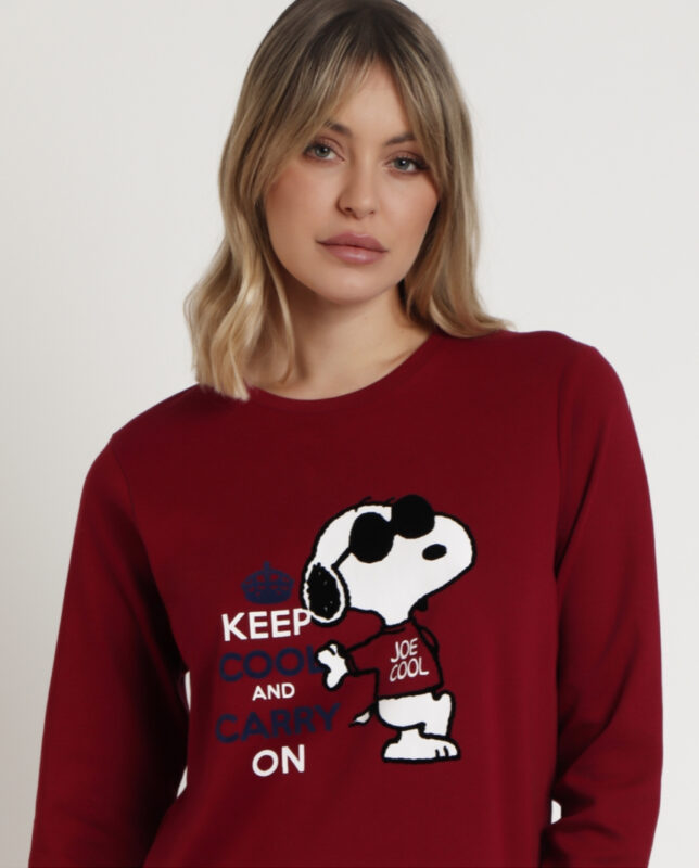 Pijama Snoopy Granate Admas