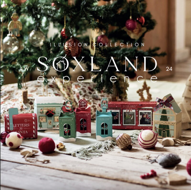 Caja Navidad Dos Pares Calcetines Soxland