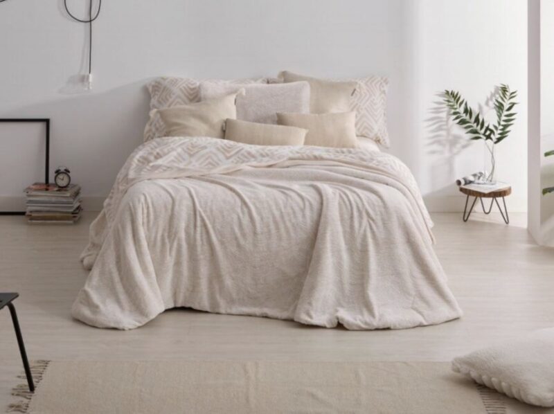 Conforter Sherpa Burrito Blanco