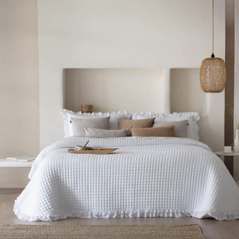 Colcha Bouti Everly BLANCA