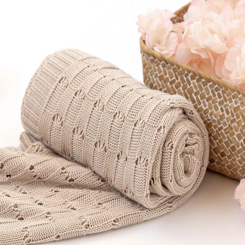 Manta Bambú Camel Kiokids