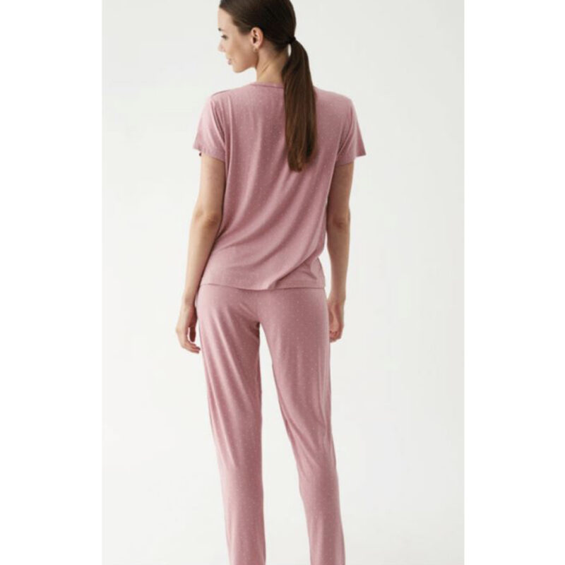 Pijama Rosa Manga Corta Promise