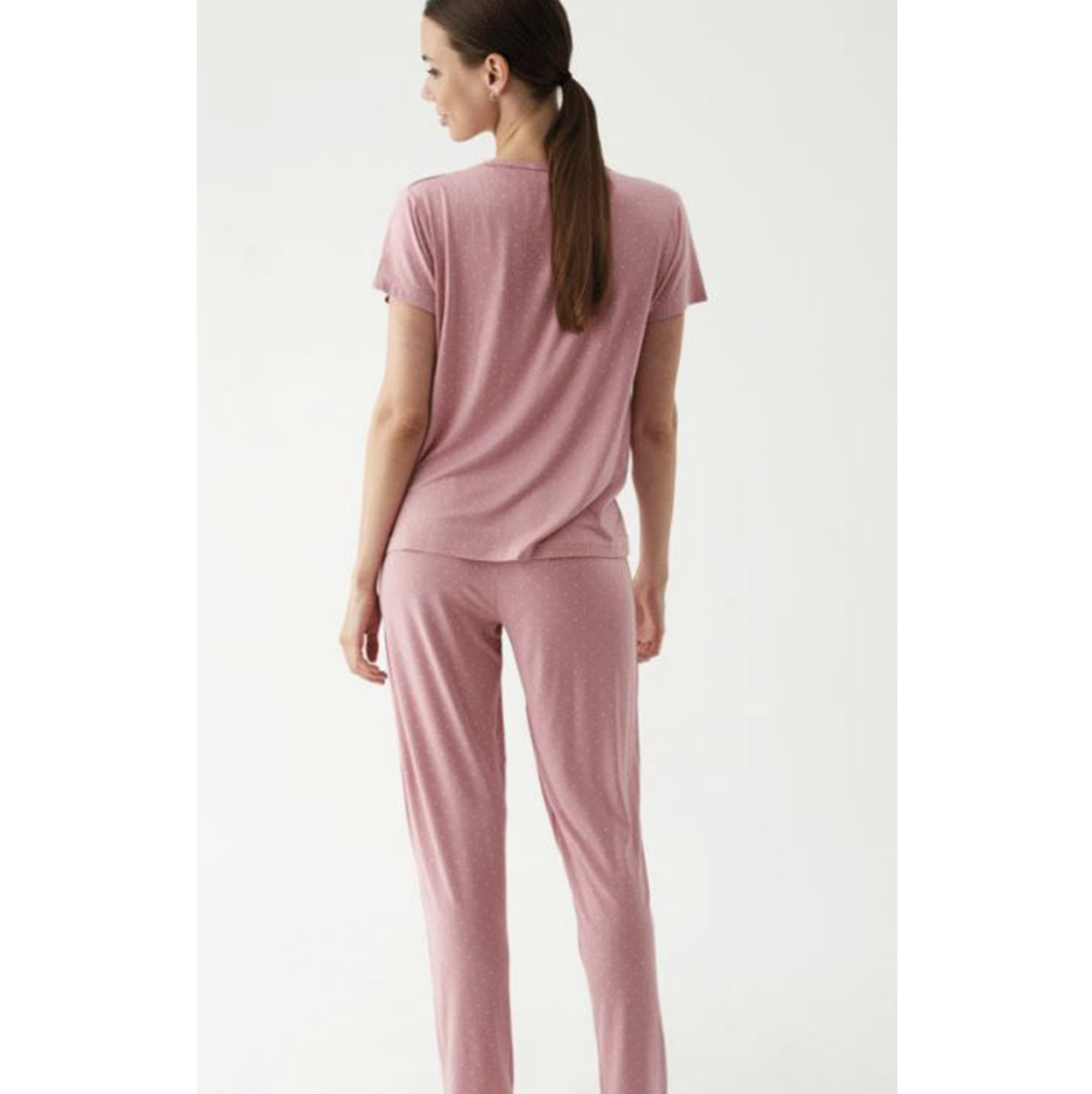 Pijama Rosa Manga Corta Promise