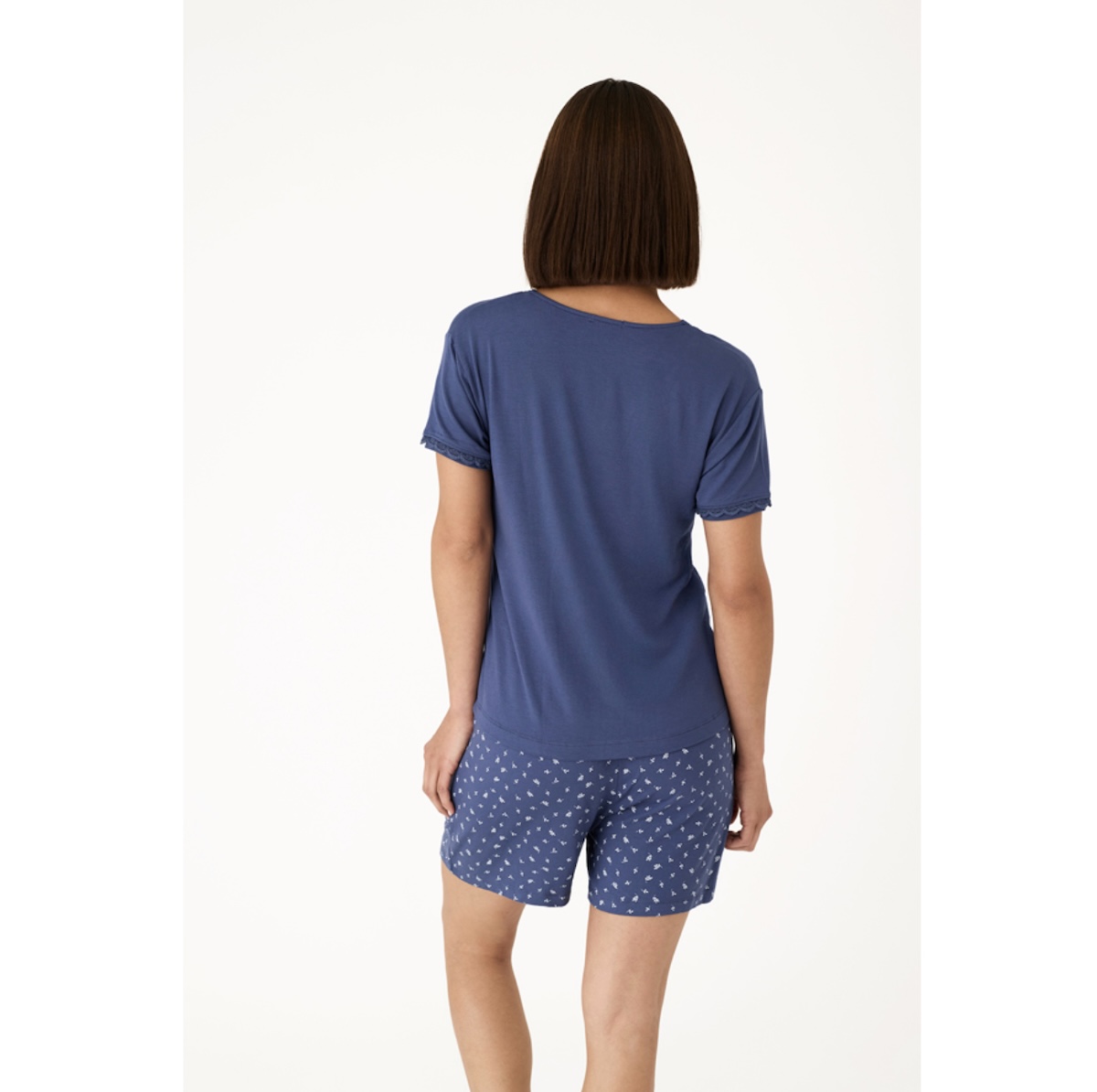 Pijama Marino Viscosa Promise