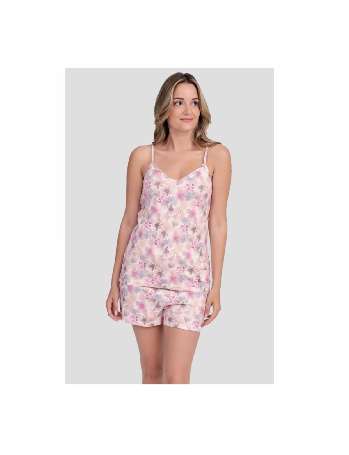 Pijama Floral Tirantes Don Algodón