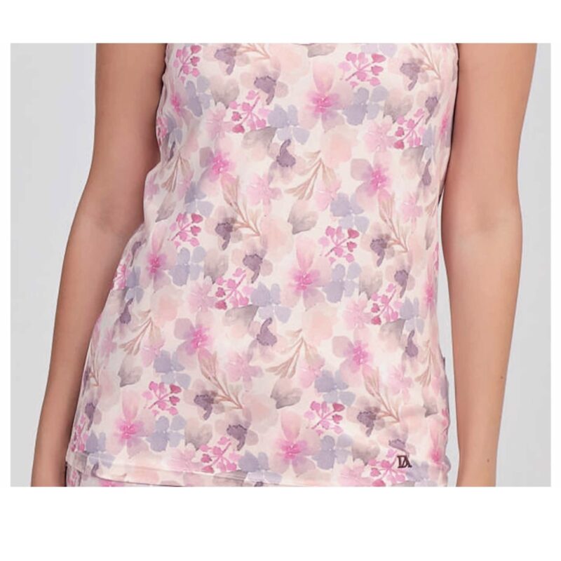 Pijama Floral Tirantes Don Algodón