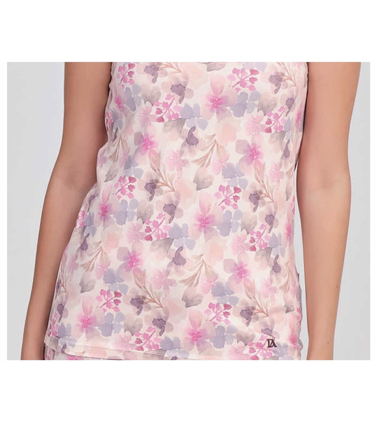 Pijama Floral Tirantes Don Algodón