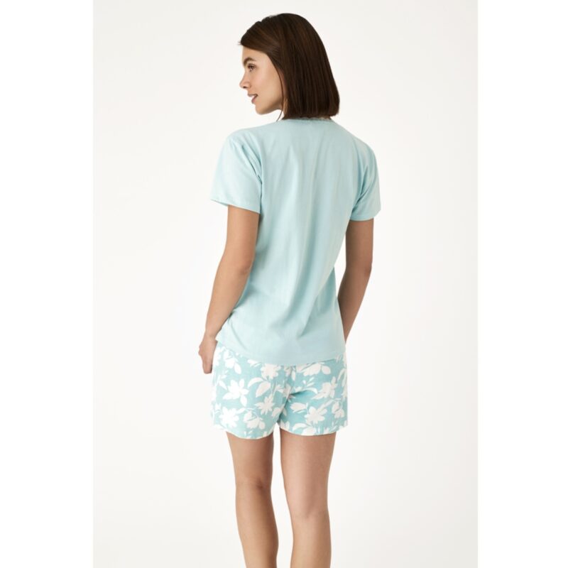 Pijama Verde Algodón Promise