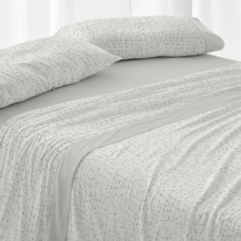 Sábanas Geométrico Burrito Blanco