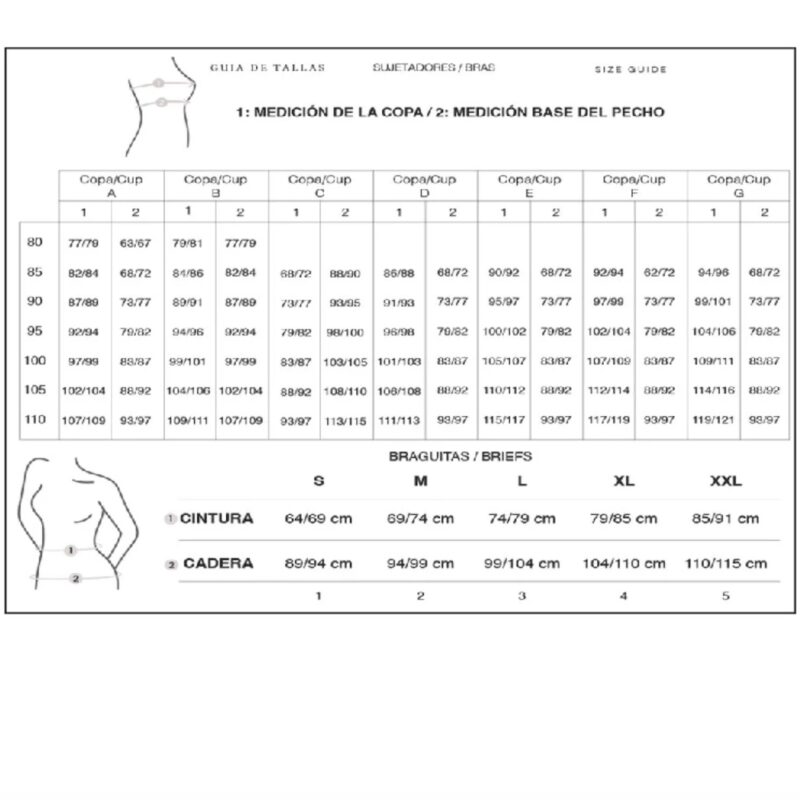 Conjunto Promise Copa B Push-up