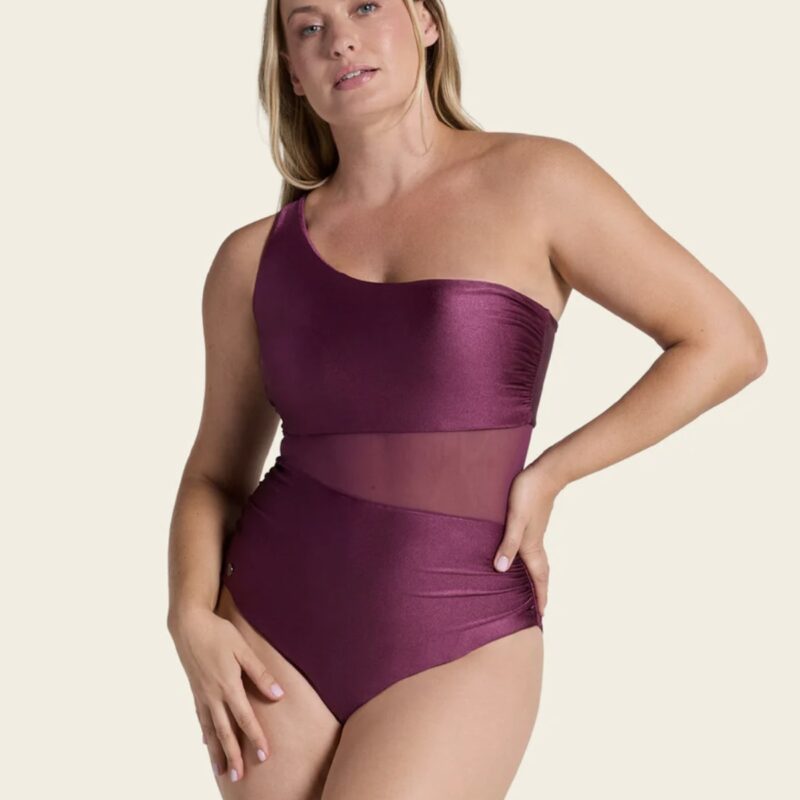 Bañador Reductor Color Uva Leonisa