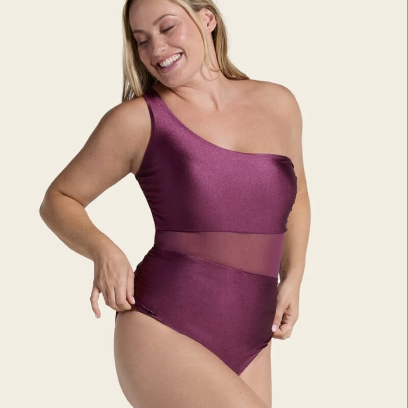 Bañador Reductor Color Uva Leonisa