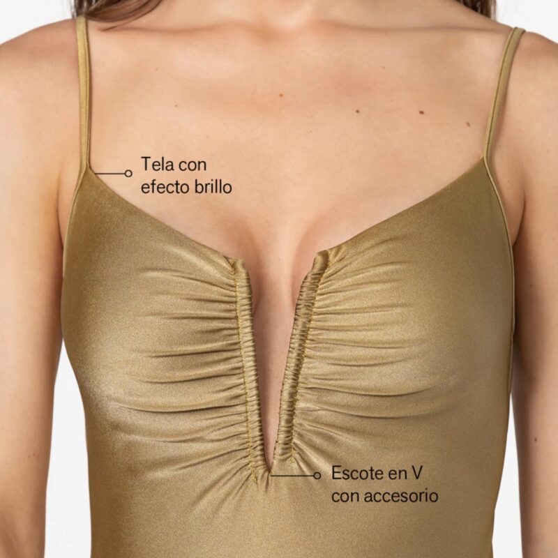 Bañado Reductor Dorado Leonisa