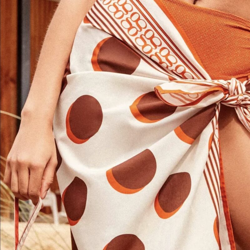 Pareo Estampado 100 % Algodón