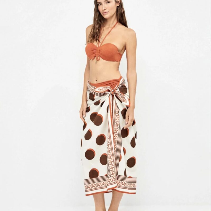 Pareo Estampado 100 % Algodón